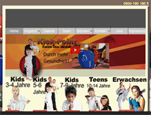Tablet Screenshot of kick-point-raunheim.de